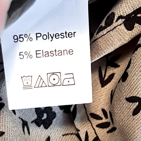 NWOT~SHEIN Long Sleeve Blouse - Picture 7 of 7